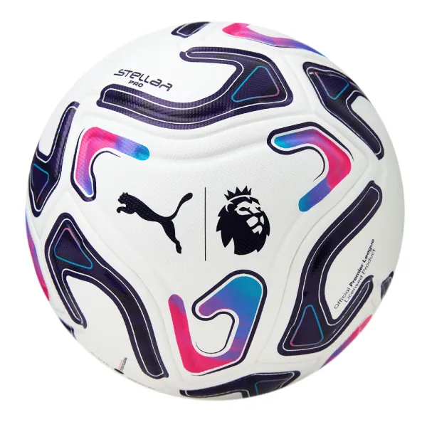 Мяч футб. PUMA Stellar Pro PL, 08510701, р.5, FIFA Quality Pro, 8п, ПУ, термосш, бело-фиолетовый за 9&nbsp;069.50 ₽ в Воронеже