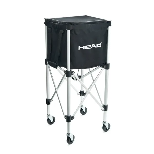 Корзина для теннисных мячей HEAD TT7003, на 125 мячей,с сумкой-переноской, складная, металл, черный за 6&nbsp;942.80 ₽ в Воронеже