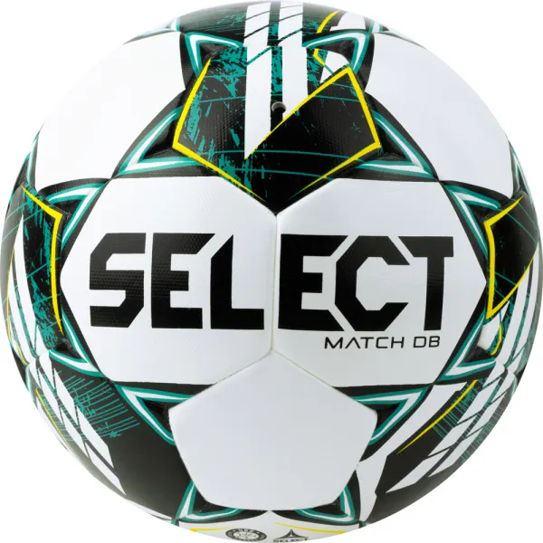 Мяч футб. SELECT Match DВ V23, 0575360004,р.5, FIFA Basic, 32п, ПУ, гибр.сш., бело-зелено-черн за 5&nbsp;875.20 ₽ в Воронеже