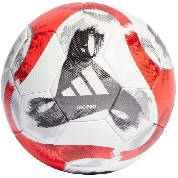 Мяч футб. ADIDAS Tiro Pro HT2428, р.5, FIFA Pro, 32 пан., ПУ, термосшивка, бело-красный за 13&nbsp;591.50 ₽ в Воронеже