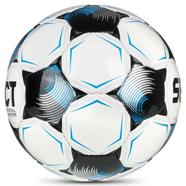 Мяч футзал. SELECT Futsal Master V26, 1043471003, р.4, Basic,32п, гл.ПУ, руч.сш,бело-сине-черный за 7&nbsp;031.20 ₽ в Воронеже