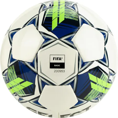 Мяч футзал. SELECT Futsal Master Shiny V22, 1043460004, р.4, Basic,32п, гл.ПУ, руч.сш,бел-син-зел за 7&nbsp;539.50 ₽ купить в Воронеже