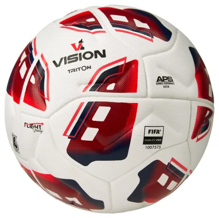 Мяч футб. VISION TRITON, FV425075, р.5,FIFA Quality Pro,MF, 16 пан, термосш.,бел-красный за 8&nbsp;007 ₽ купить в Воронеже