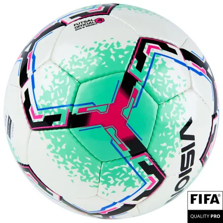 Мяч футзал. VISION SALA+, FIFA Quality Pro, FS324084 р.4, 32 п. PU, 4 подкл.сл, руч.сшив.,бело-зелен за 4&nbsp;943.60 ₽ купить в Воронеже