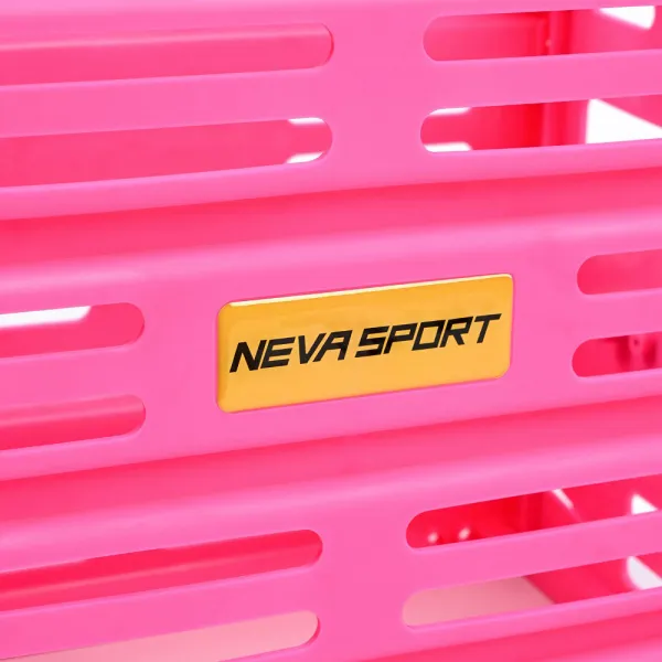 Корзина для теннисных мячей NEVA SPORT, UEA1_P, на 75 мячей, пластик, розовый за 5&nbsp;778.30 ₽ в Воронеже