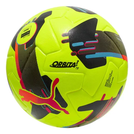Мяч футб. PUMA Orbita 2 TB, 08432303, р.5, FIFA Quality Pro, 12 пан., ТПУ, термосшивка, желто-черный за 7&nbsp;260.70 ₽ купить в Воронеже