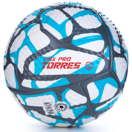 Мяч футб. TORRES MAX Pro, F323415, р.5, EПУ (микрофибра),4 сл, 12 п, термосшивка, бело-голубой за 5&nbsp;101.70 ₽ купить в Воронеже
