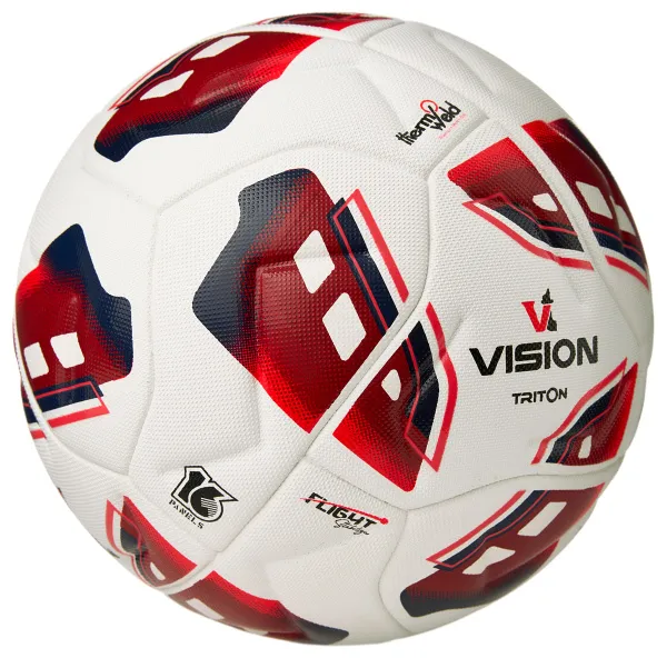 Мяч футб. VISION TRITON, FV425075, р.5,FIFA Quality Pro,MF, 16 пан, термосш.,бел-красный за 8&nbsp;007 ₽ в Воронеже