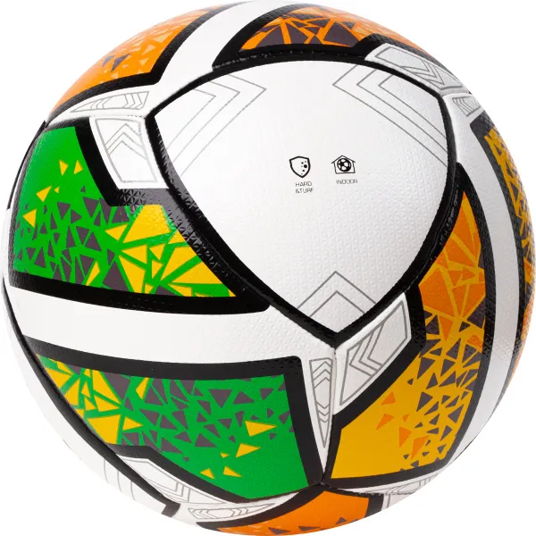 Мяч футзал. TORRES Futsal Club, FS323764, р.4, 10 пан. ПУ, 4 под. сл, гибрид. сш. бело-зел-оранж за 2&nbsp;264.40 ₽ в Воронеже